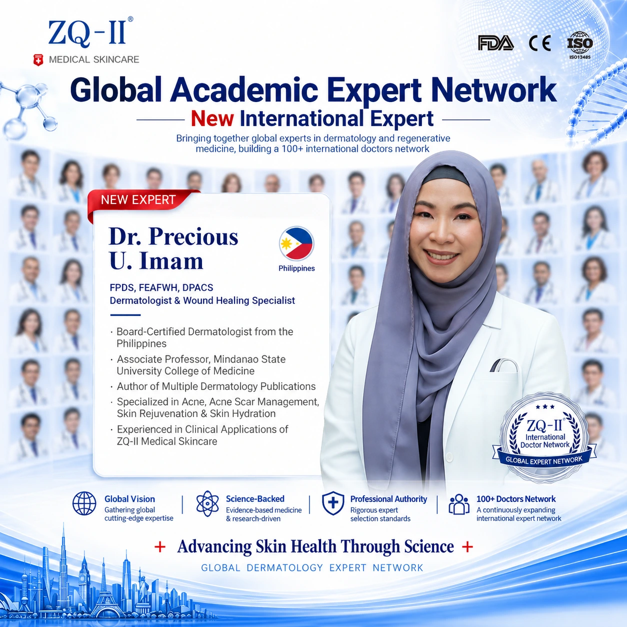 ZQ-II oficiálně vítá Dr. Precious U. Imam do ZQ-II Global Academic Expert Network