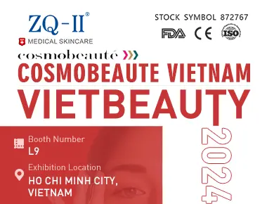 Vietbeauty x Cosmobeauté Vietnam 2024: To nejlepší z lékařské péče o pleť ZQ-II